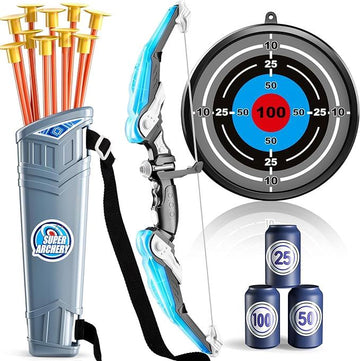 Kids' LED Bow and Suction Arrow